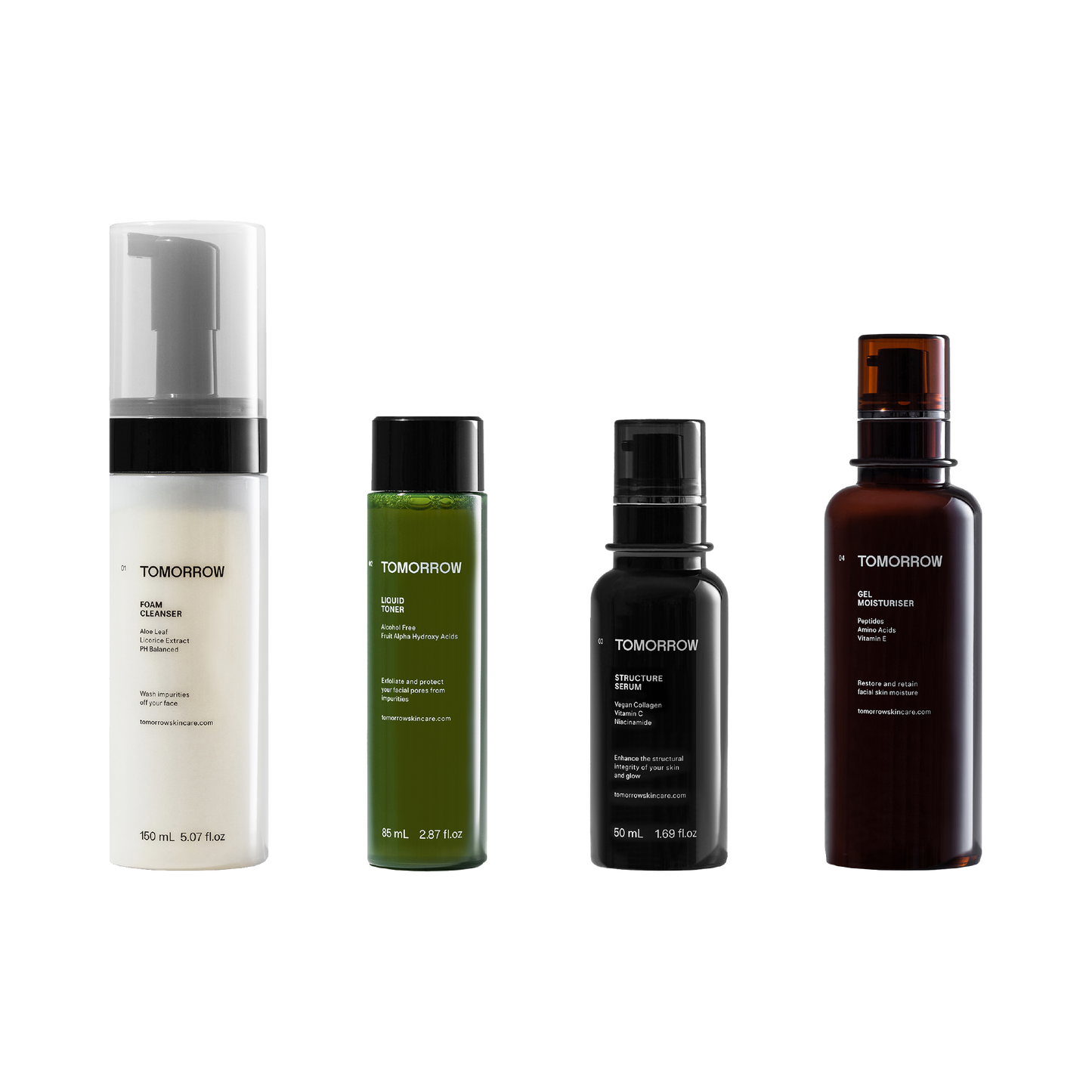 Tomorrow Skincare Essentials Bundle | Essentials System: $115 (Save $30)